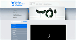 Desktop Screenshot of gerber-sportpreise.ch
